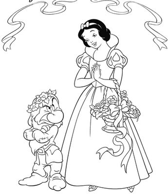 Disney Coloring Pages, Disney Princess Coloring Pages