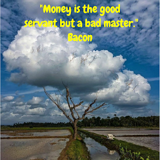 Quote on money as servant or master