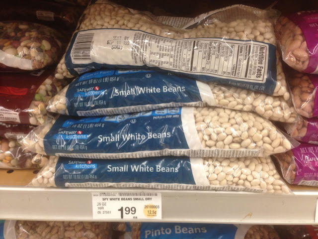 Small White Beans, Dry, 1 lb, Safeway Kitchens - Safeway