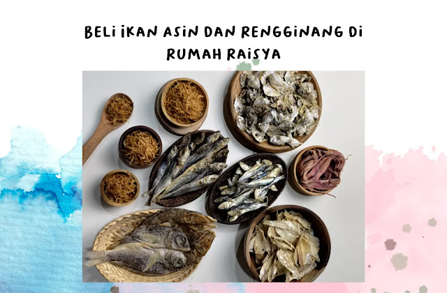 Jual ikan asin dan rengginang