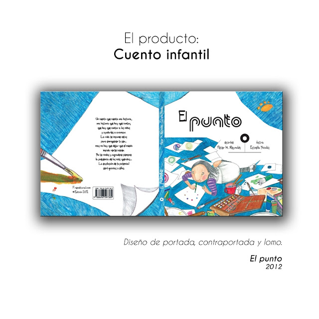 el punto, the dot, illustration, project, version, book, libro, niños, children