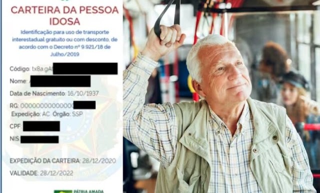 Carteira do Idoso garante viagens de graça e benefícios. Veja como tirar!