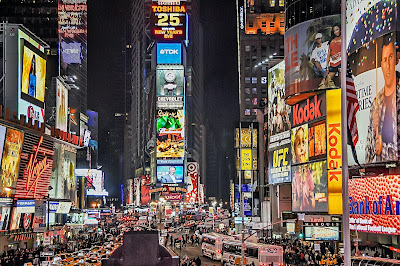 Time Square e propagandas