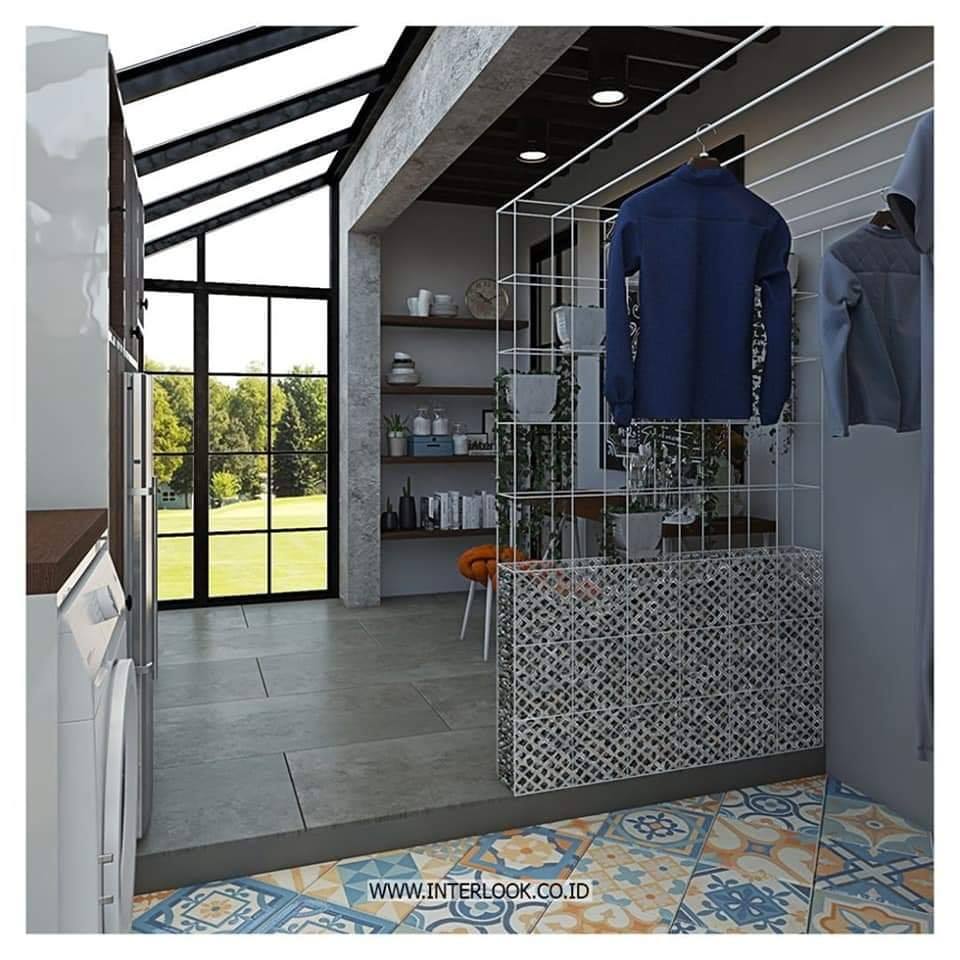 Kumpulan Inspirasi Ruang Cuci Dan Jemur Baju Minimalis Modern Homeshabbycom Design Home Plans
