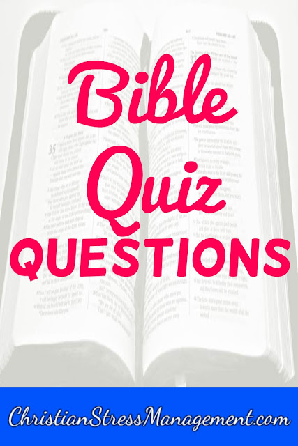 Bible Quiz Questions