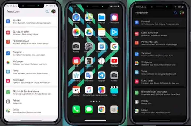 Download Tema iOS 13 Untuk Samsung Galxy Android 9/ 10