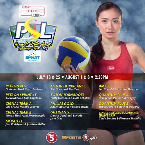 2015 PSL Beach Volleyball Challenge Cup - photo 6