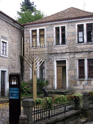 Fachada do museu judaico em Belmonte