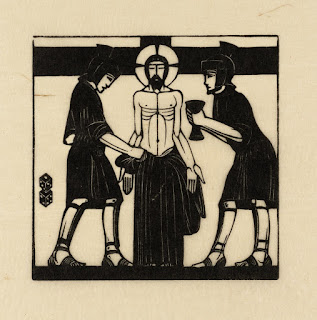  Eric Gill, Jesus is Stripped, 1917, photo (c) Tate