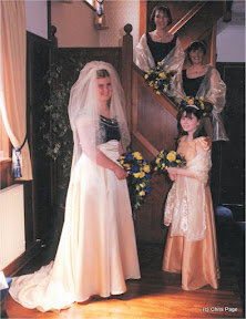 lorna, michelle, jeanette, bryony  at home