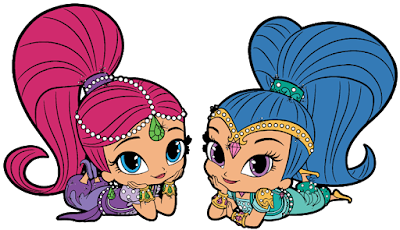 Shimmer and Shine Clip Art