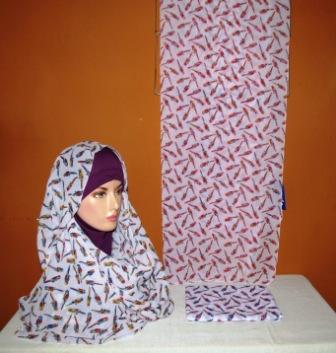 Kerudung Animasi KA64 - Grosir Baju Muslim Murah Tanah Abang