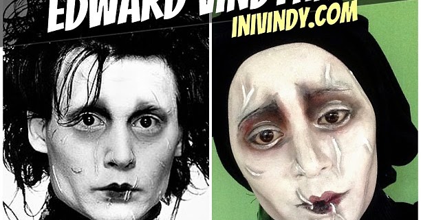 Ini Vindy Yang Ajaib: Step By Step : Edward Scissorhands 