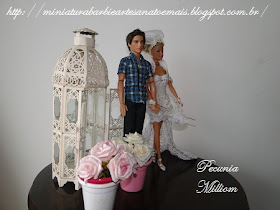 Vestido de Noiva de Crochê Para Barbie Criado e Confeccionado por Pecunia M. MillioM
