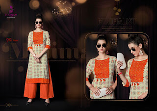 Silai Poonam Kurtis Plazzo Catalog