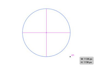 lingkaran guide adobe illustrator