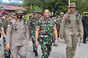 Panglima TNI Kunjungi Poskotis Ops Madago Raya di Poso, Jenderal Andika: Situasi Secara Umum Sudah Semakin Baik
