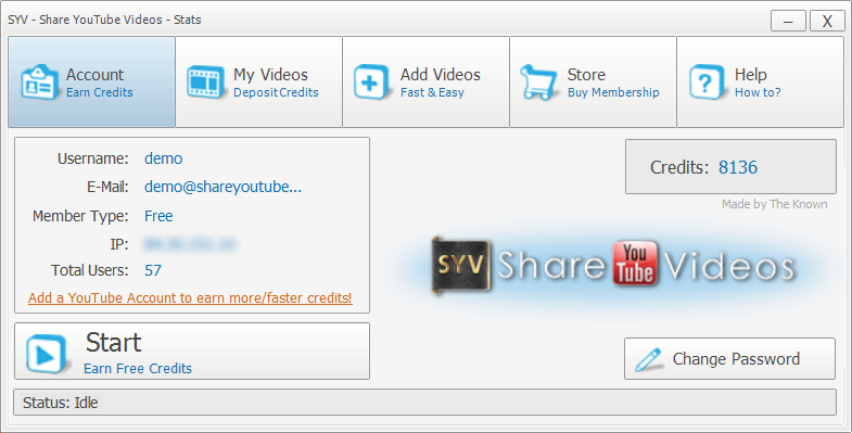 Share YouTube Videos - Software