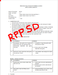 download rpp sd mi kelas 5 revisi