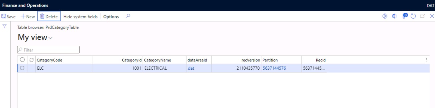 Restricted Delete Action in Dynamics 365 Finance and Operations