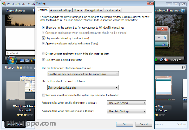 Free Download WindowBlinds 7.4 Update New Version