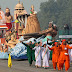 Full Dress rehearshal of the Republic Day celebrations 2010 at Rajpath New Delhi