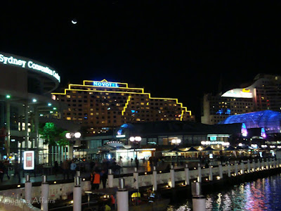 Darling Harbour Night Sunset, Sydney, Australia