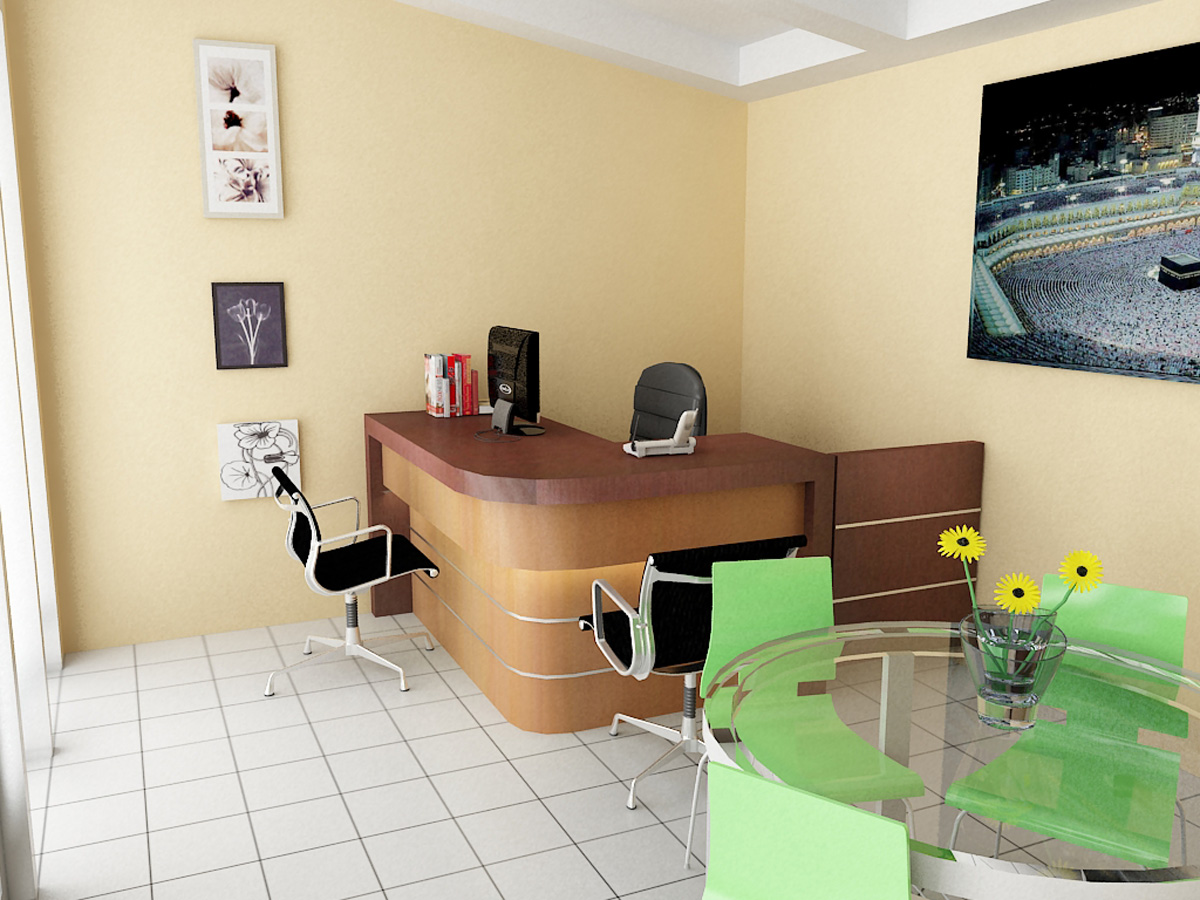 MEJA COUNTER DAN RESEPSIONIS - Dian Interior Design