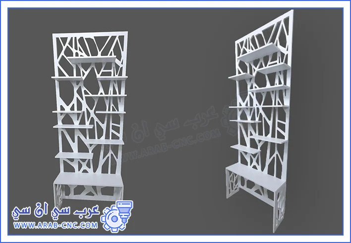 تحميل تصميم مكتبة بشكل منظم ورائع بصيغة cdr