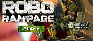 เกมส์หุ่นยนต์โรโบอาละวาด Robo Rampage