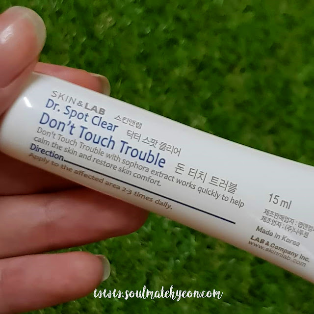 Review; SKIN&LAB's Dr. Spot Don't Touch Trouble Spot