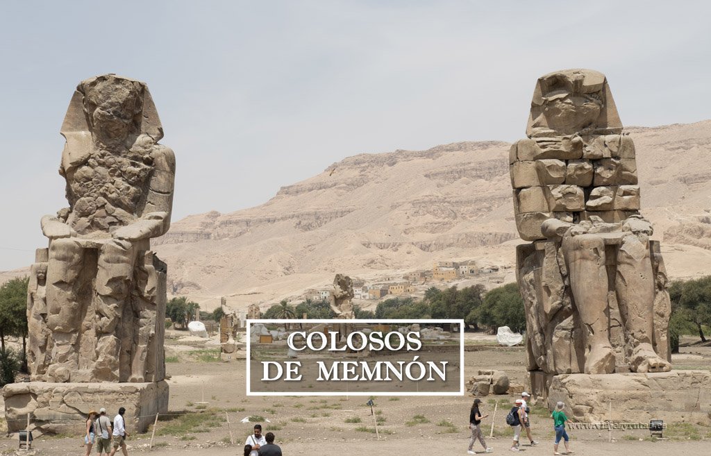 Visita a los Colosos de Memnón | Maravillas de Egipto