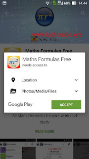 maths formulas free accept