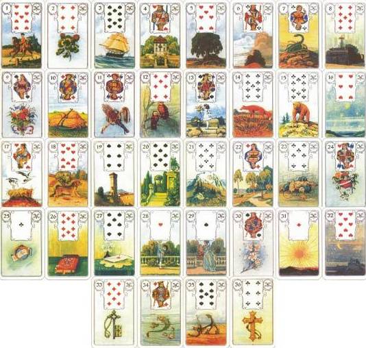 Baralho Petit Lenormand - Odete Lopes