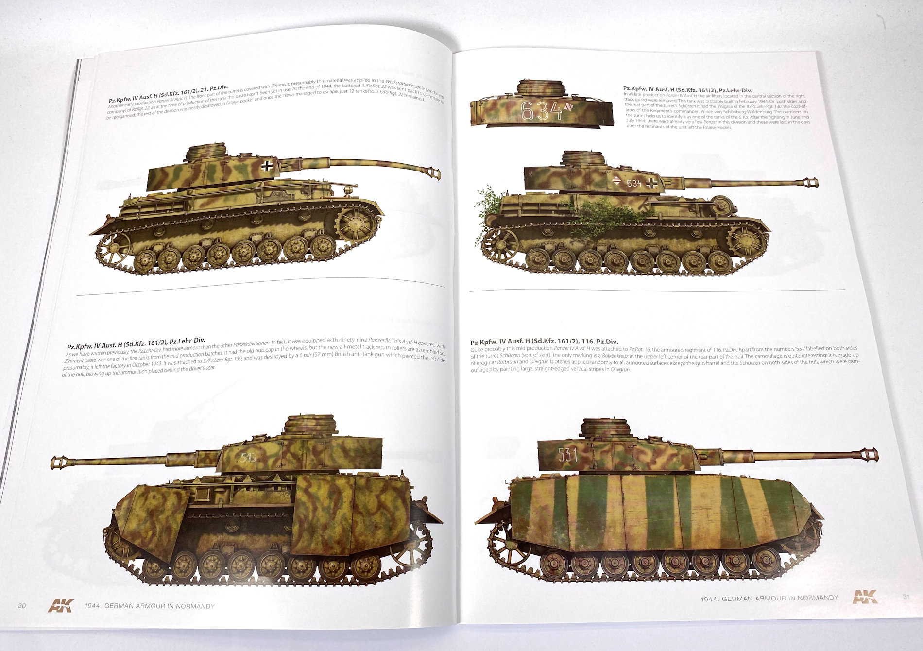 The Modelling News: Read n' reviewed: 1944 German Armour In Normandy –  Camouflage Profile Guide from AK Interactive
