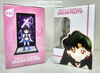 Figuras: Reseña de los Tamashii Buddies "Sailor Saturno" y "Saillor Plutón" de Tamashii Nations.