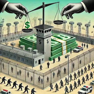 Private prisons essentially turn incarceration into a business