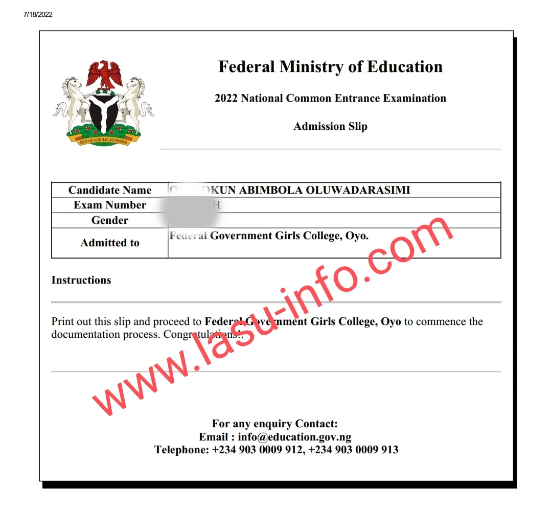 NCEE Admission List Checker 2023/2024 | Federal Unity Colleges