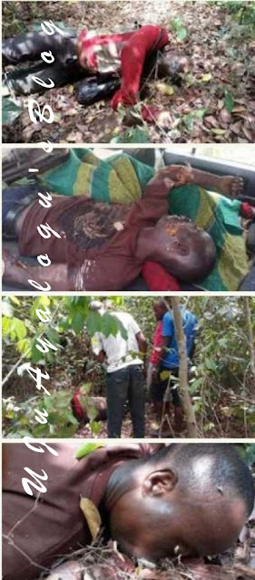 2 Hunters Found Dead in a Bush in Imo State (Photos)