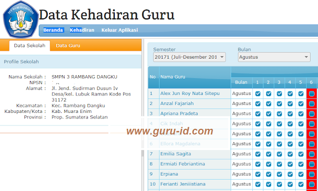  Bahwasannya admin ditjen gtk pusat menyarankan supaya pengerjaan bolos online harus mela Hadir GTK Kemdikbud Link Login DHGTK Resmi Terbaru