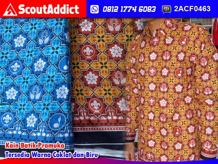 Kain Batik Pramuka  Indonesia Perlengkapan Aksesoris 