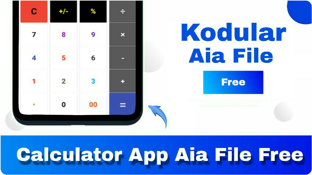 Calculator App free aia file