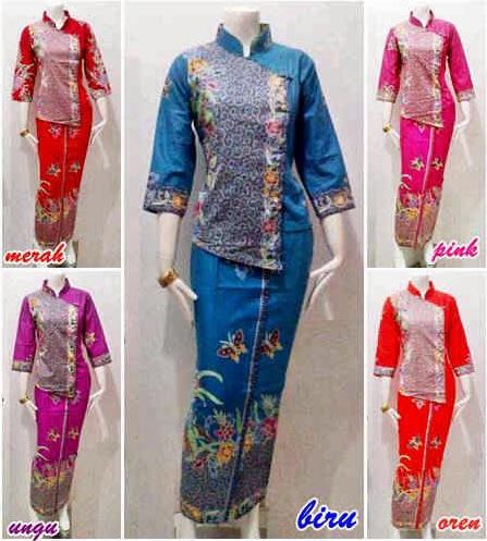 20 Model Baju Batik Setelan Trend Terbaru 2019