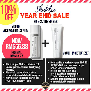 Shaklee Year End Sale 26hb - 27hb Disember 2018