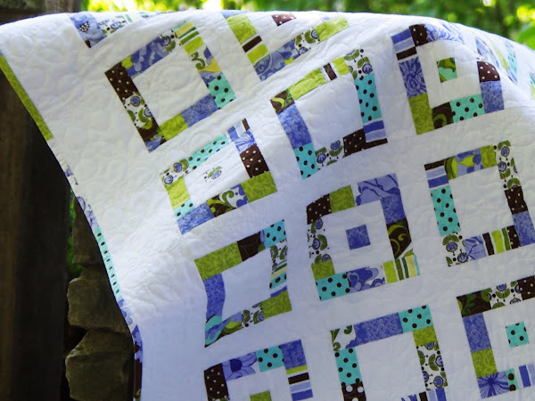 Audrina's Scrappy Baby Boxes Quilt