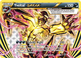 Yveltal BREAK Steam Siege Pokemon Card