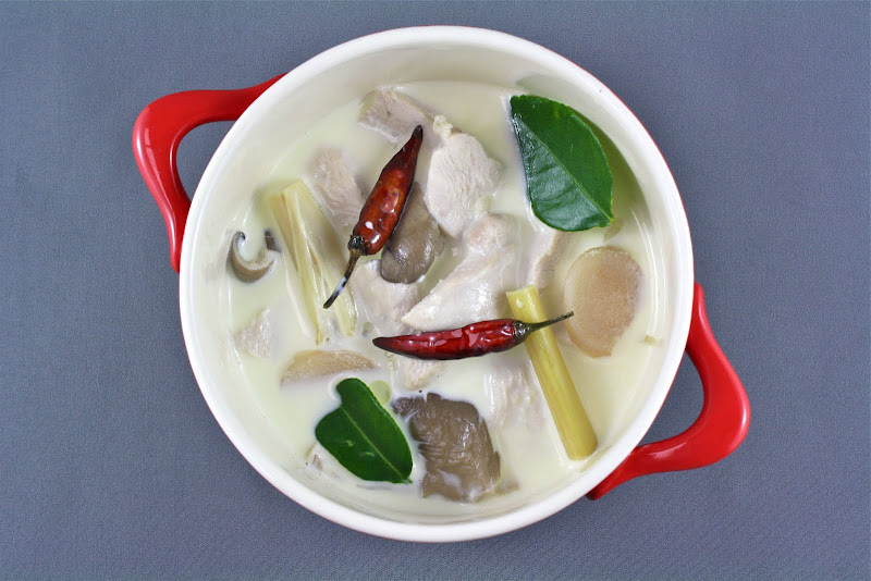 Tom Kha Gai-Chicken Soup With Coconut Milk And Galangal