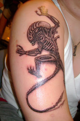 Alien Tattoo Design