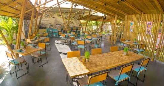 Bambu Desain Warung Kopi Sederhana Di Kampung  To Decoration