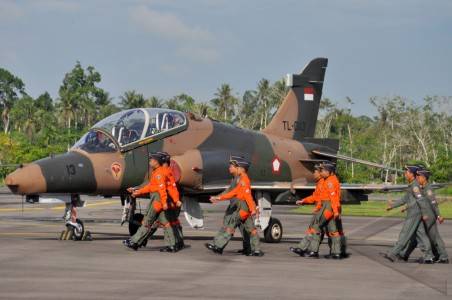 Elang Khatulistiwa Terlibat Latihan Gabungan TNI